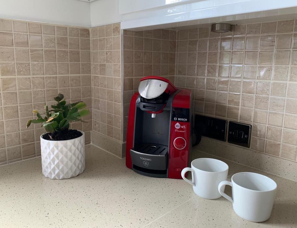 Apartment | Private kitchen | Fridge, microwave, oven, stovetop