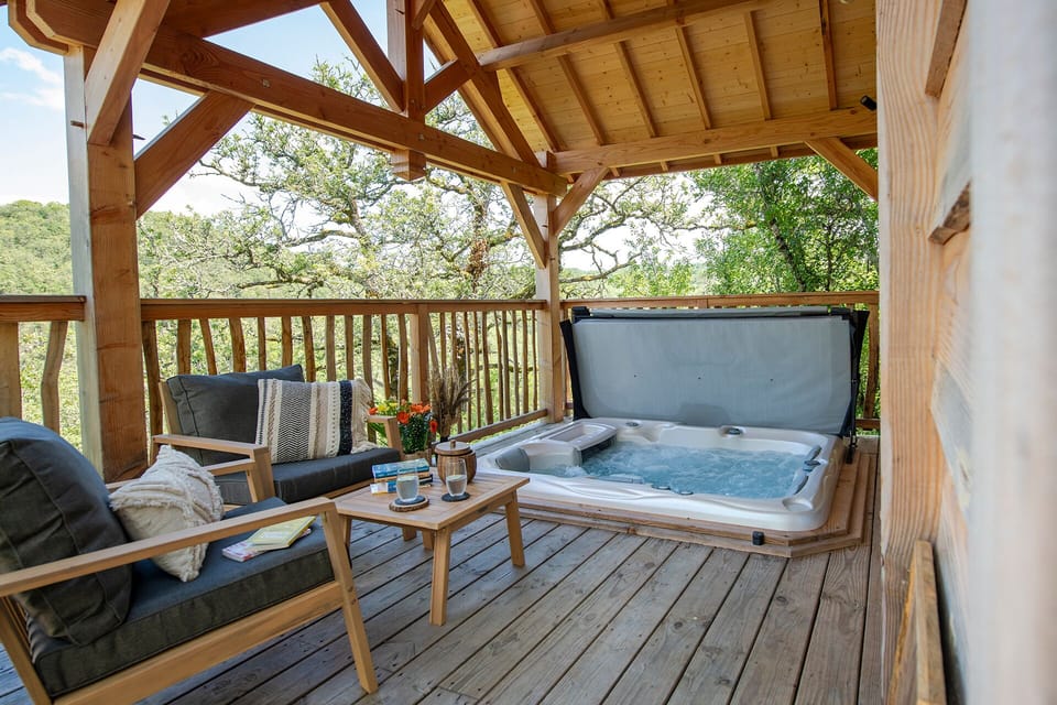 Terrasse et Spa