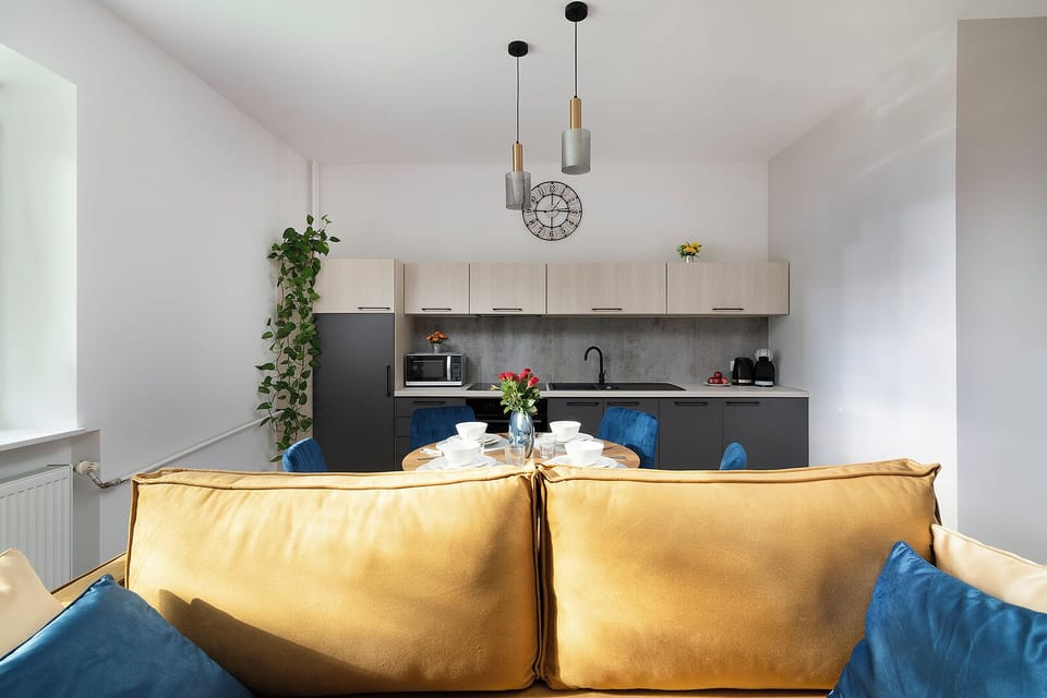 Comfort Apartment | Living area | Flat-screen TV