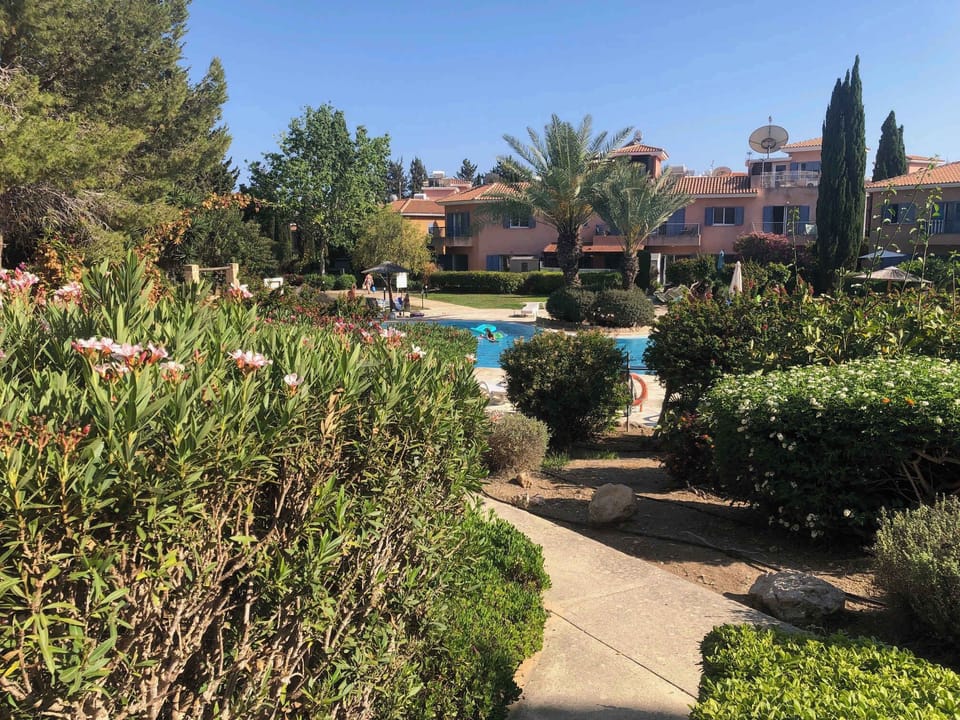 Lush gardens 