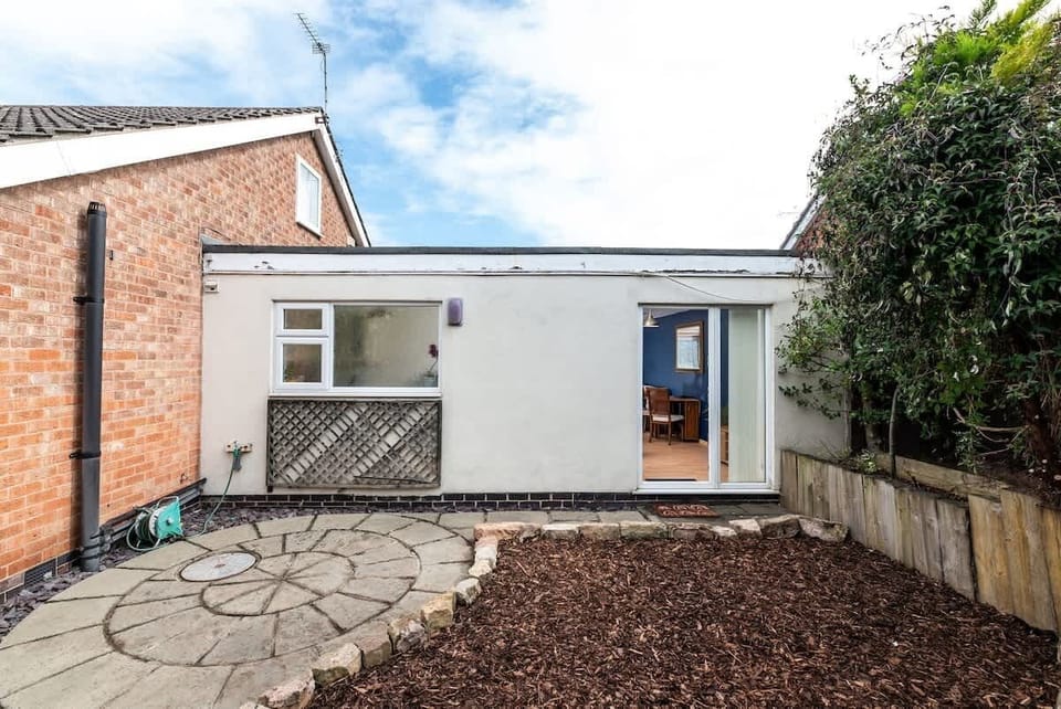 A breath of fresh air — a spacious back garden perfect for relaxing, unwinding, or enjoying the outdoors.