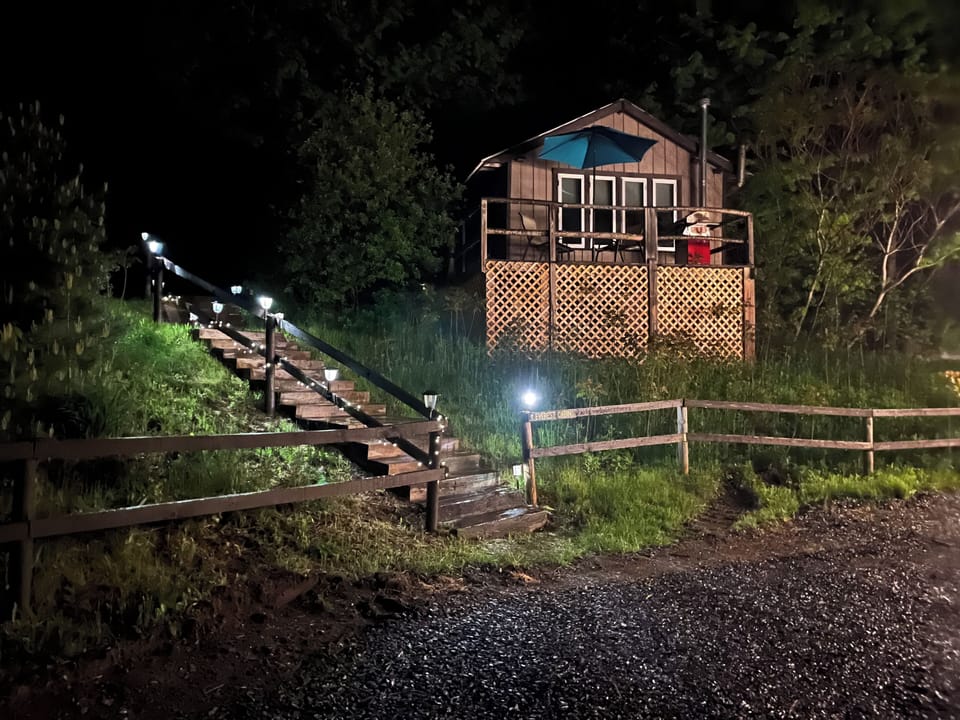 Nighttime at Everest Cabin