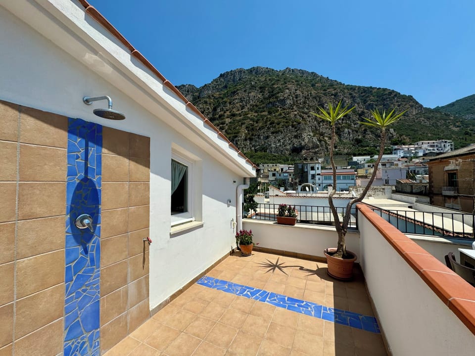 Panoramic Apartment, 3 Bedrooms, Sea View | Terrace/patio