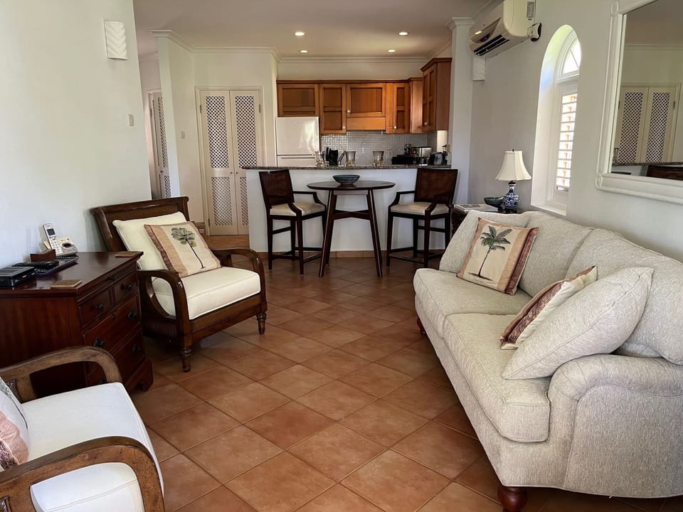 View from Living Area to Kitchen