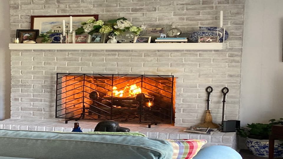  Nothing beats the warmth and coziness of a fire...
