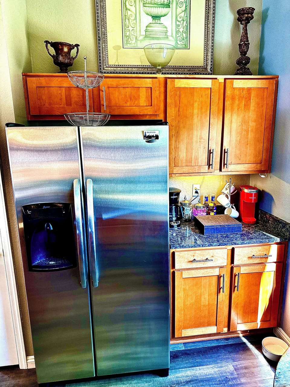 Refrigerator & Coffee Bar