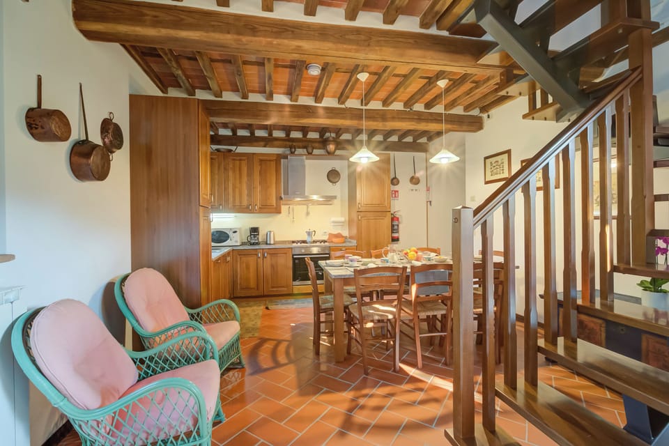Kitchen and dining area
