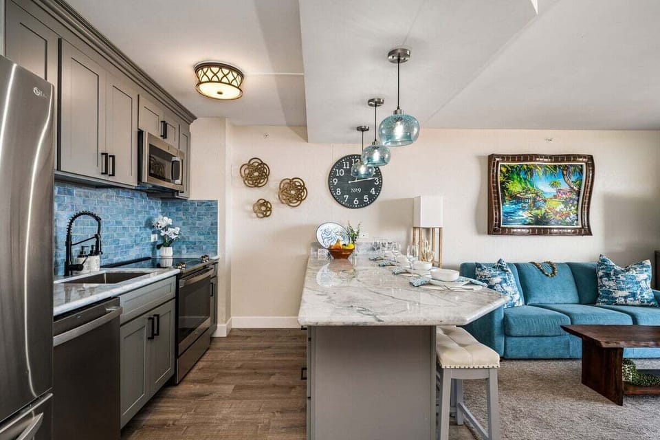 Enjoy cooking at your fully equipped kitchen