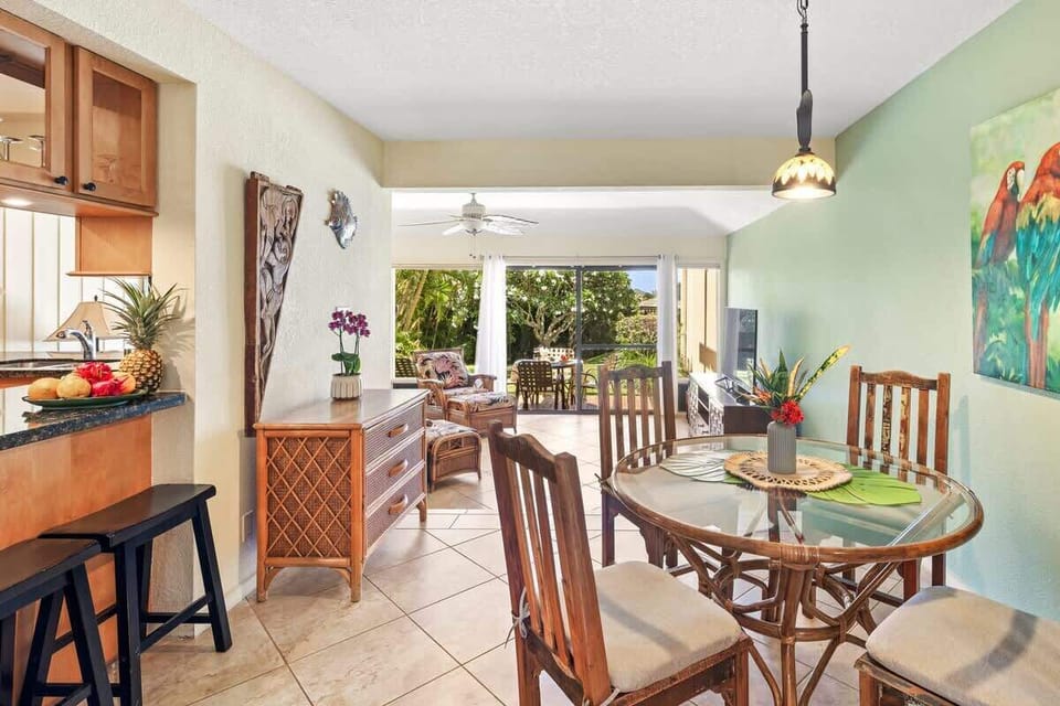 Dining, Kitchen and Living Area