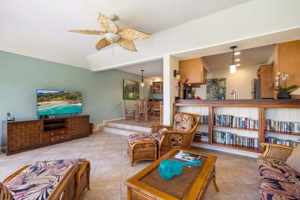 Living Room, Kitchen & Dining Area