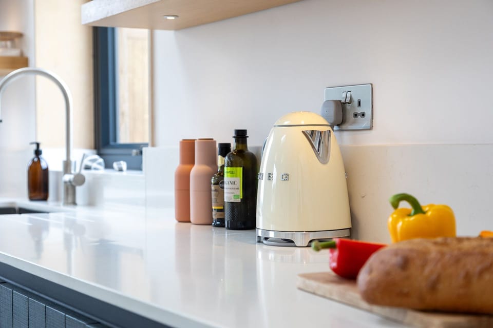 The kitchen at Skylark, Bradworthy, Devon