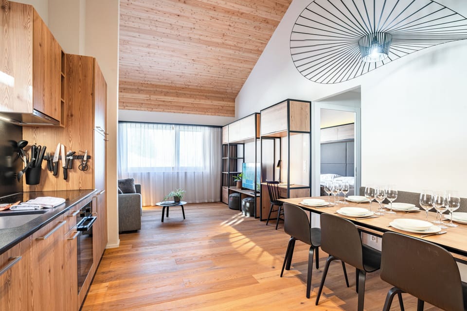 Apartment, 2 Bedrooms | Private kitchen | Fridge, oven, stovetop, dishwasher