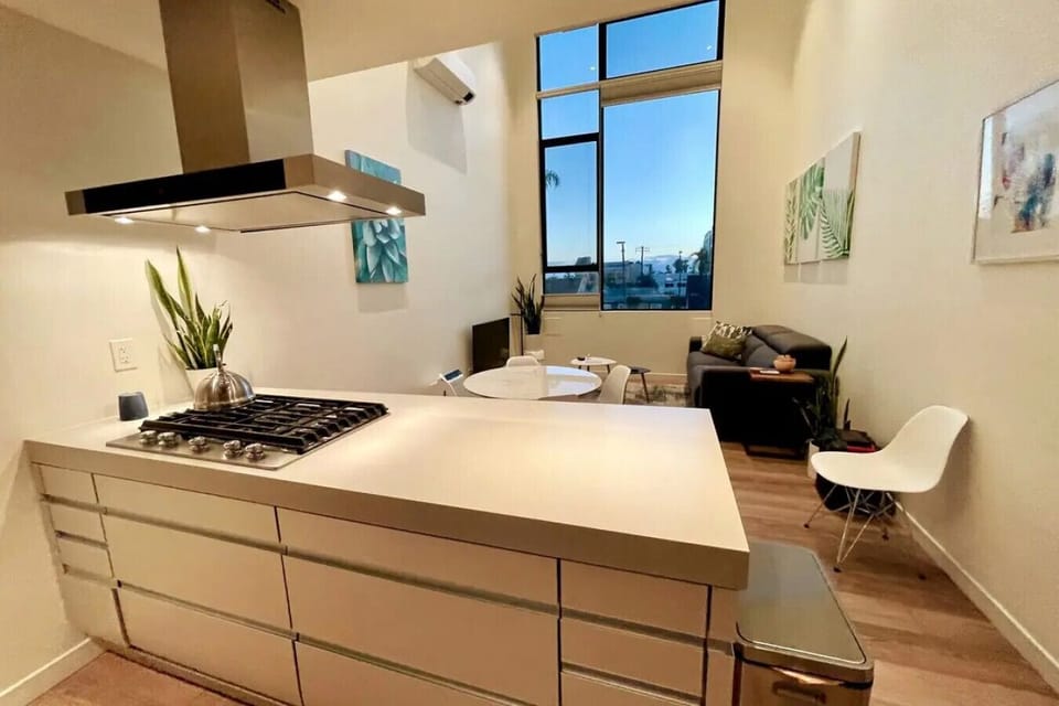 Open concept kitchen