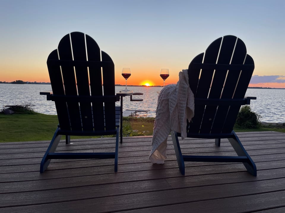 The perfect spot to watch the leaves fall!