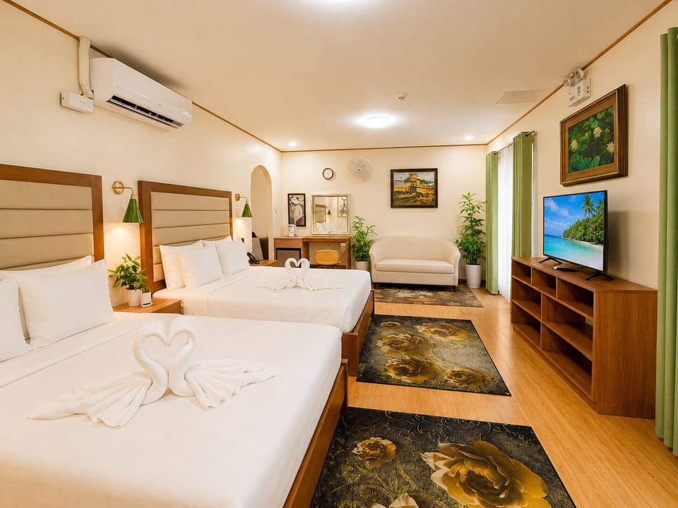 Family Room | Laptop workspace, WiFi (free), bed sheets