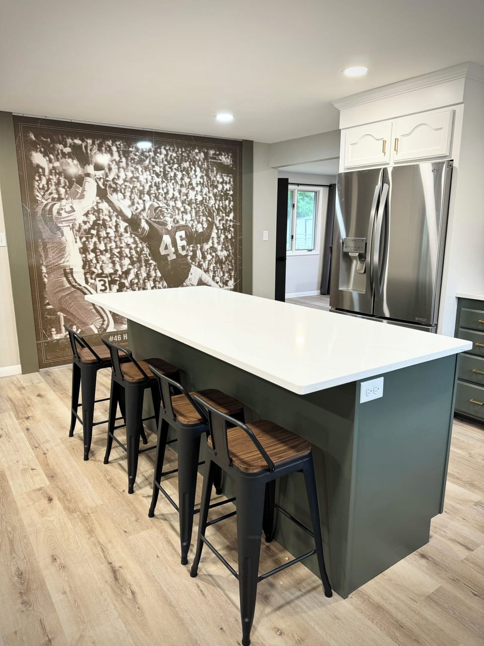 Hang out in the kitchen with a legendary touchdown