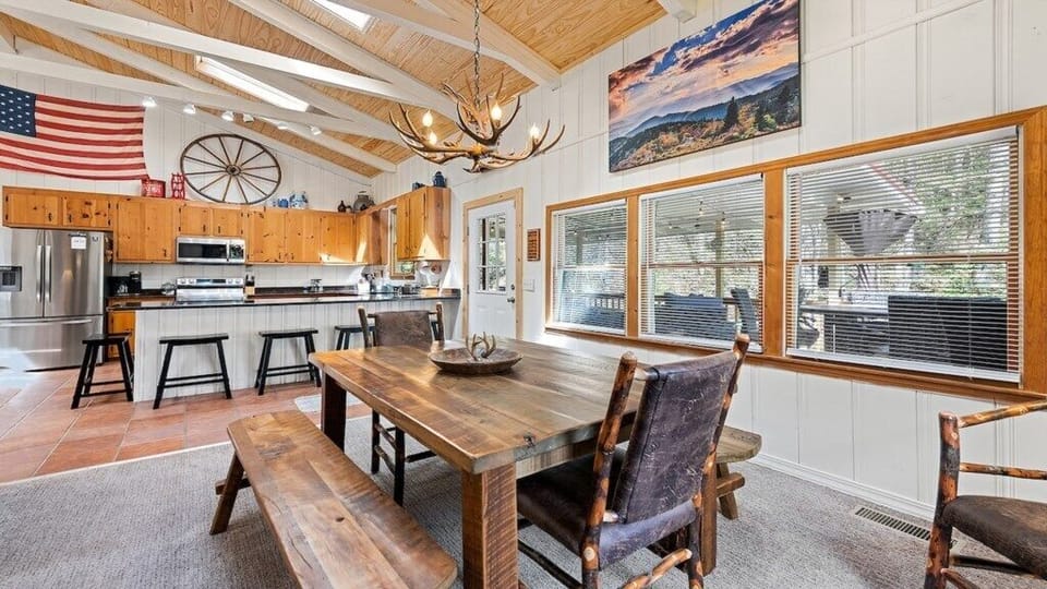 View from Dining Area to Kitchen