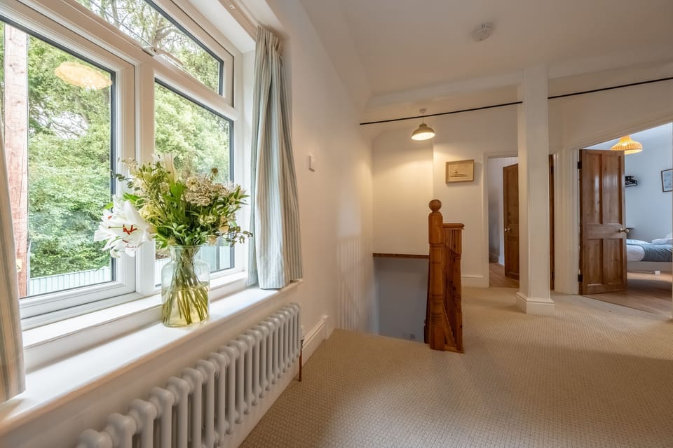 First floor: Arriving on the landing
