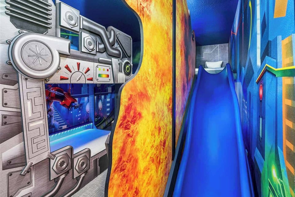 Robot Warriors *Theme Room* 1 on Second Floor