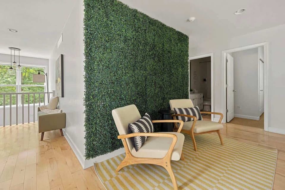 Kick back and relax in this cozy reading nook – your personal escape!