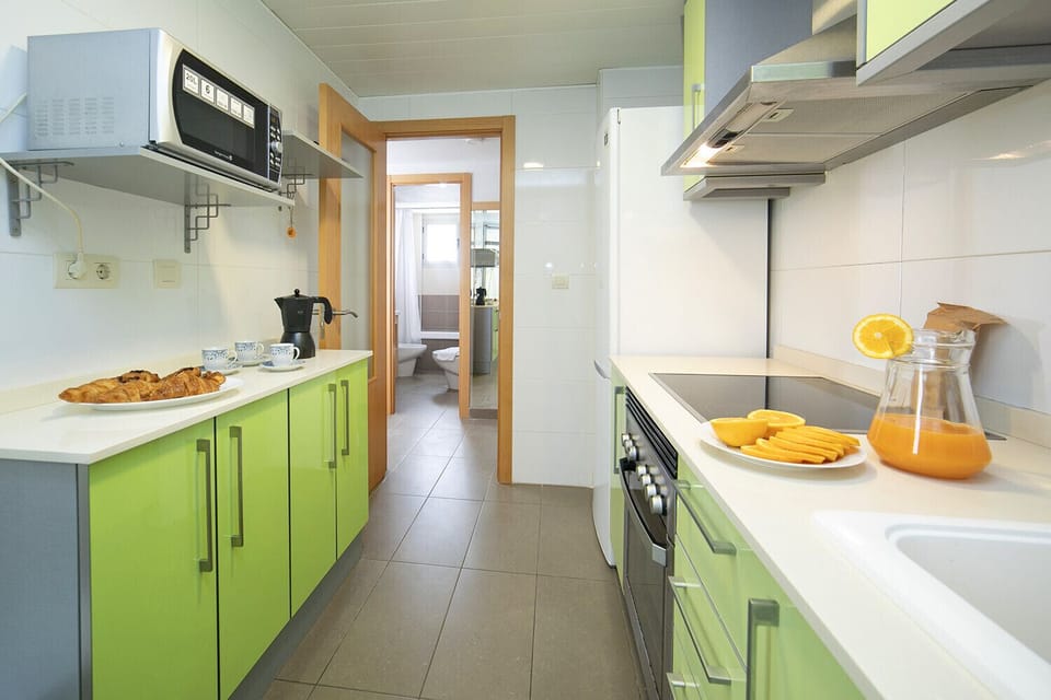 Borumbot attic kitchen in Calpe