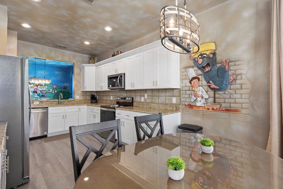 Ratatouille themed kitchen
