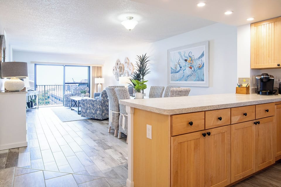 Spacious open layout