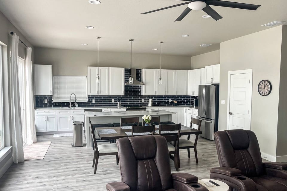 Living Room to Kitchen Area