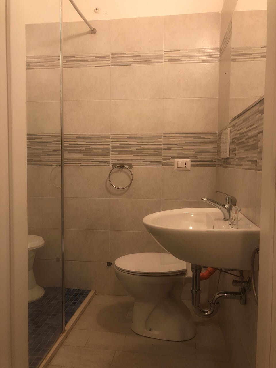 Superior Quadruple Room, Sea View | Bathroom