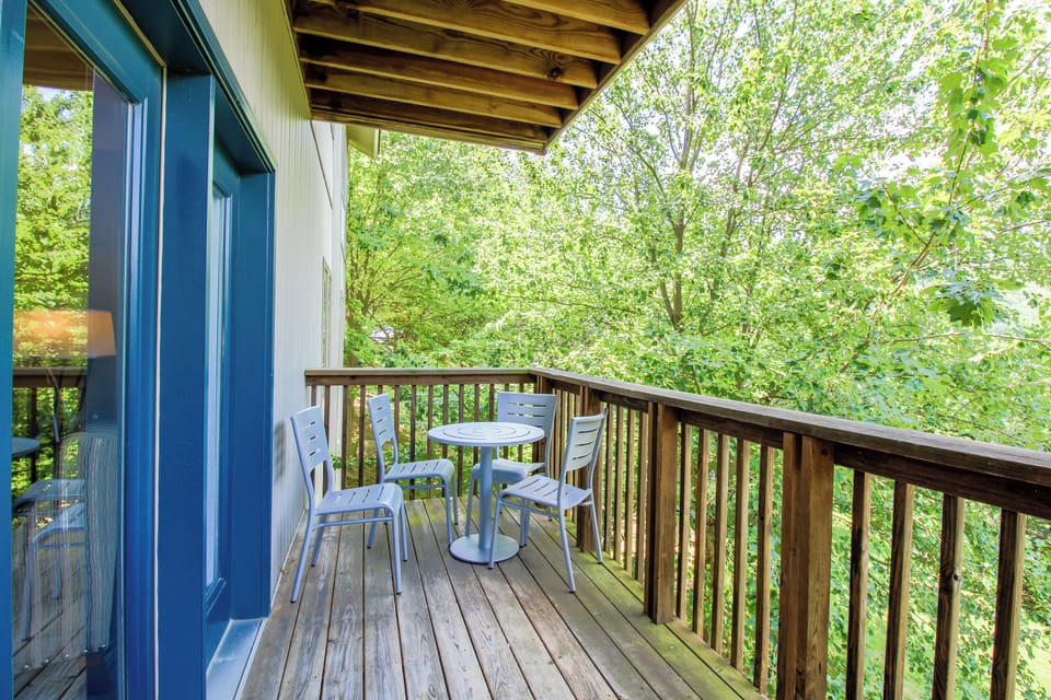 And an open back deck