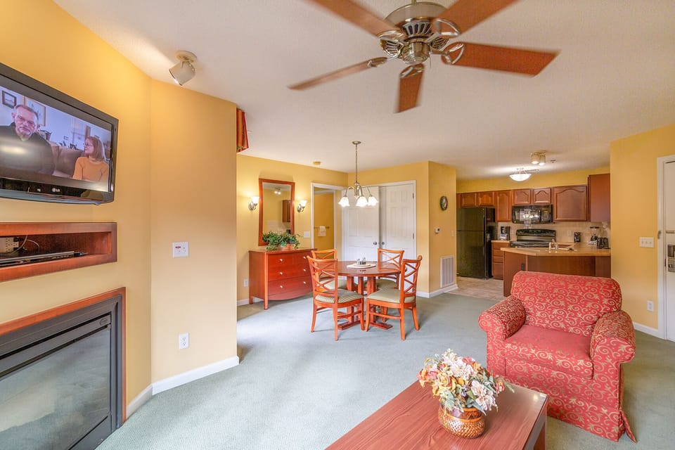 RENOVATIONS IN PROGRESS: Living area prior to renovations