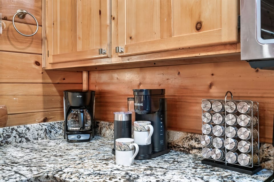 Coffee corner! K-cups or drip!