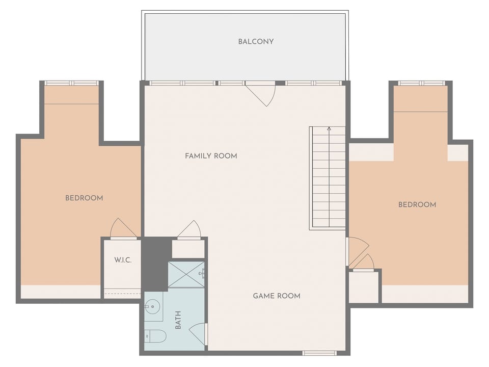 Second floor layout