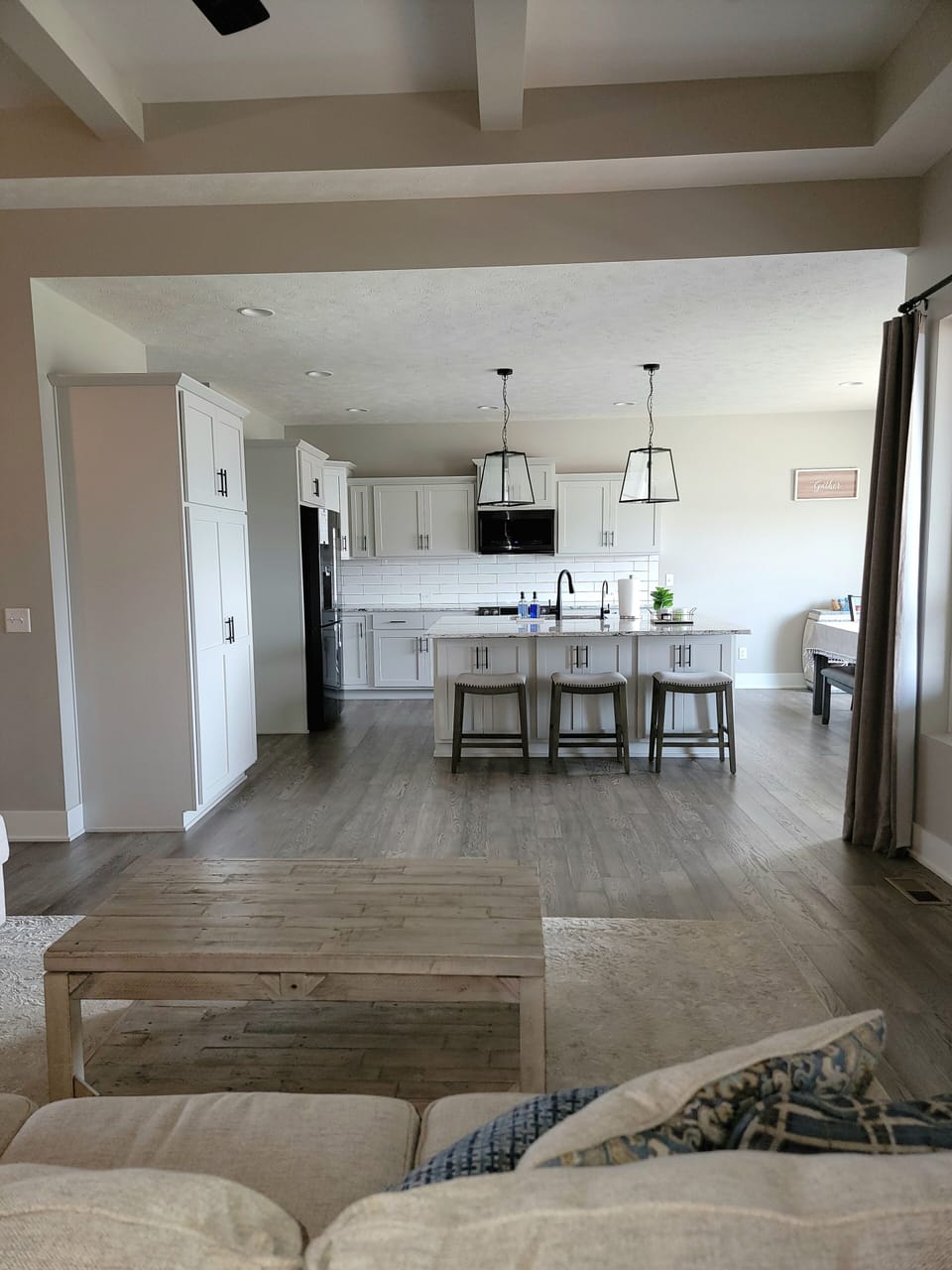Open floor plan
