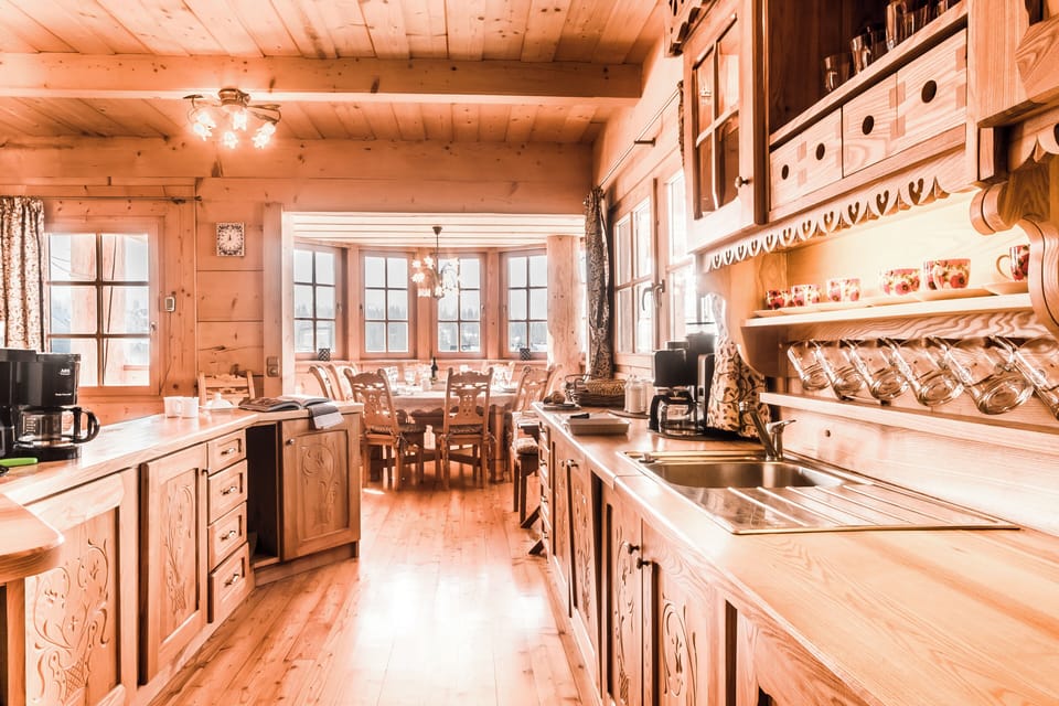 Exclusive Villa | Private kitchen | Fridge, microwave, stovetop, dishwasher