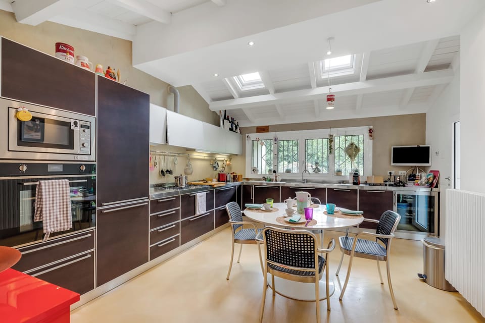 Family Villa, Multiple Bedrooms, Mountainside (Il Gioiellino Pool and Sauna) | Private kitchen | Fridge, microwave, oven, stovetop