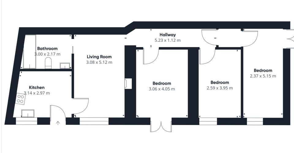 House | 3 bedrooms, iron/ironing board