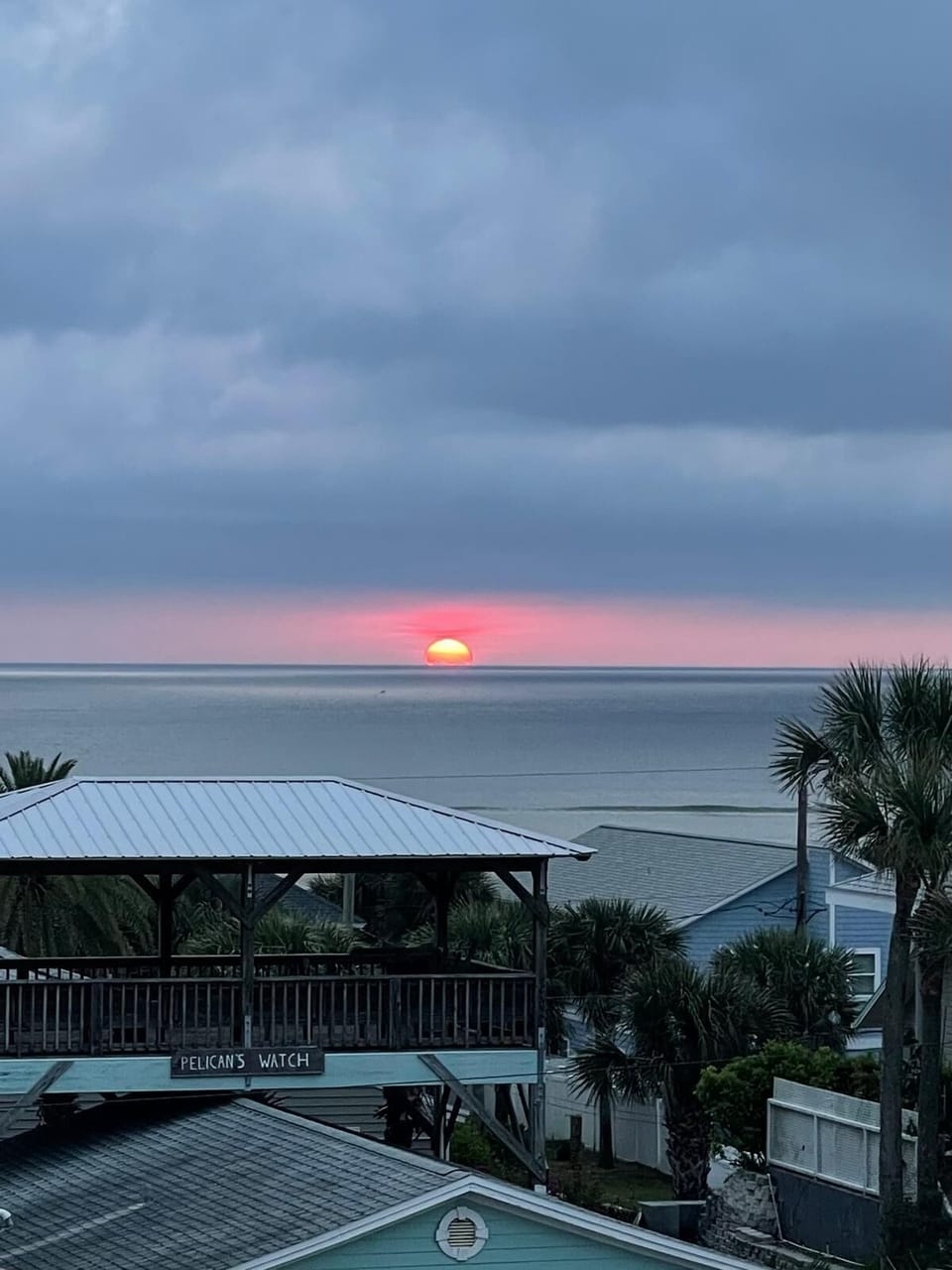 Sunrise from front porch