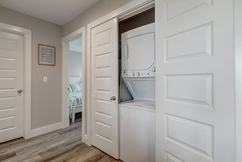 Washer and Dryer Closet