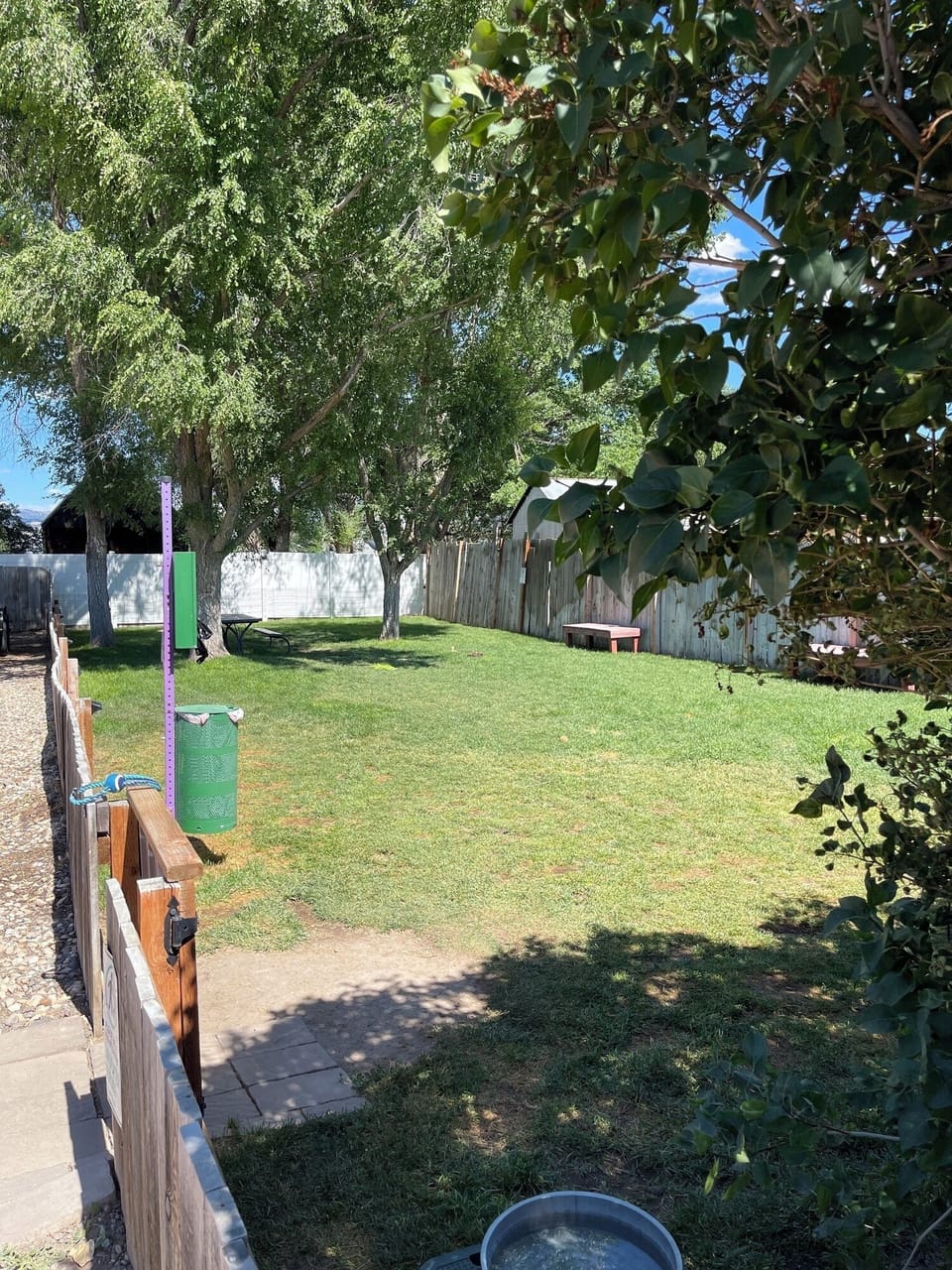 Apartment 4:  Dog Park on Property