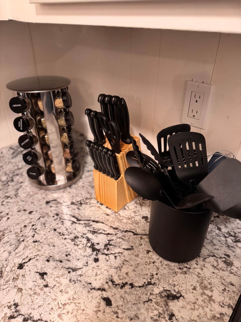 Kitchen Stocked with Complete Cookware and Dishes