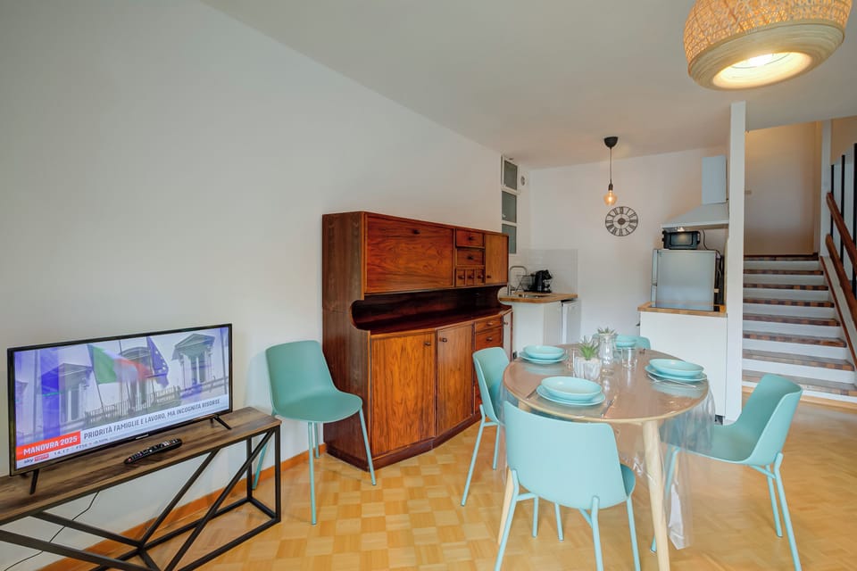 Living and dining room