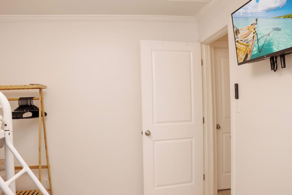 Bedroom 1 with TV