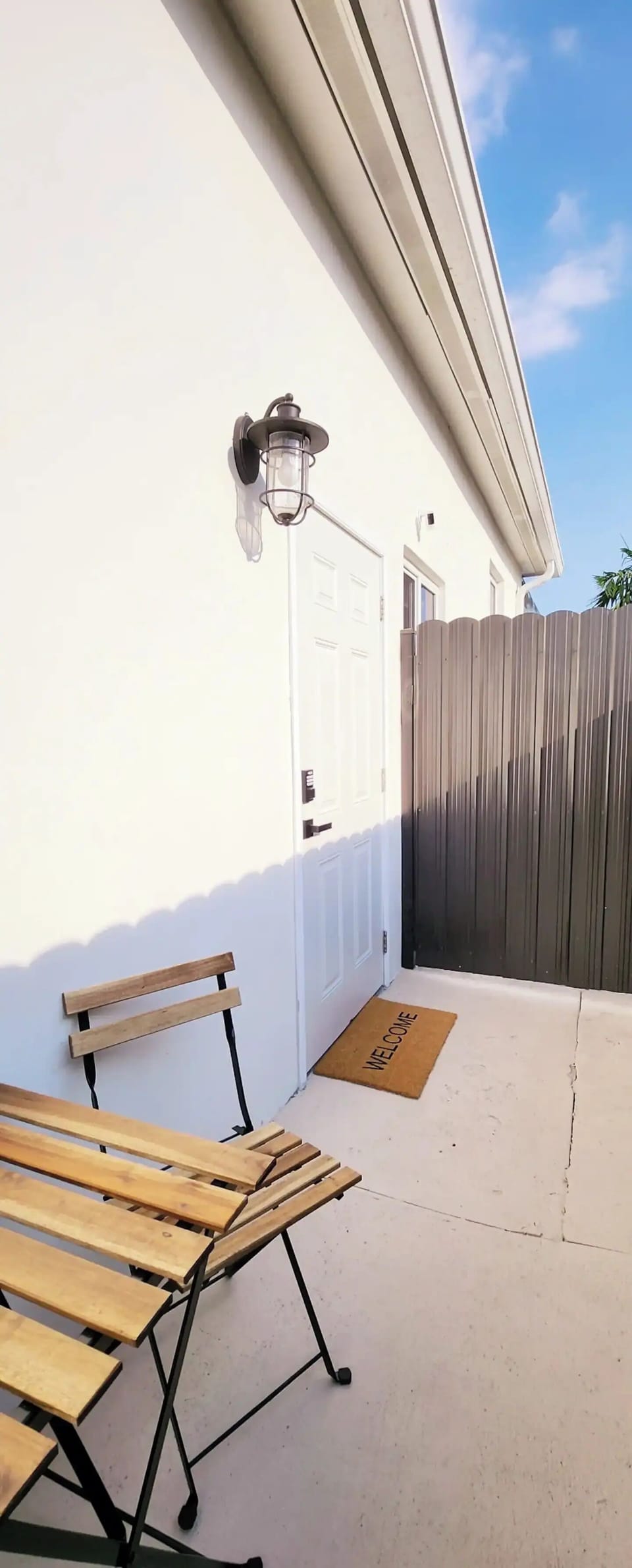 Private entrance