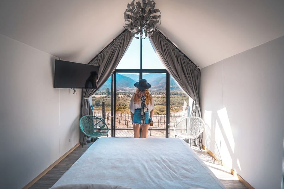 Deluxe Room, 1 Queen Bed, Vineyard View | In-room safe, iron/ironing board, free WiFi, bed sheets