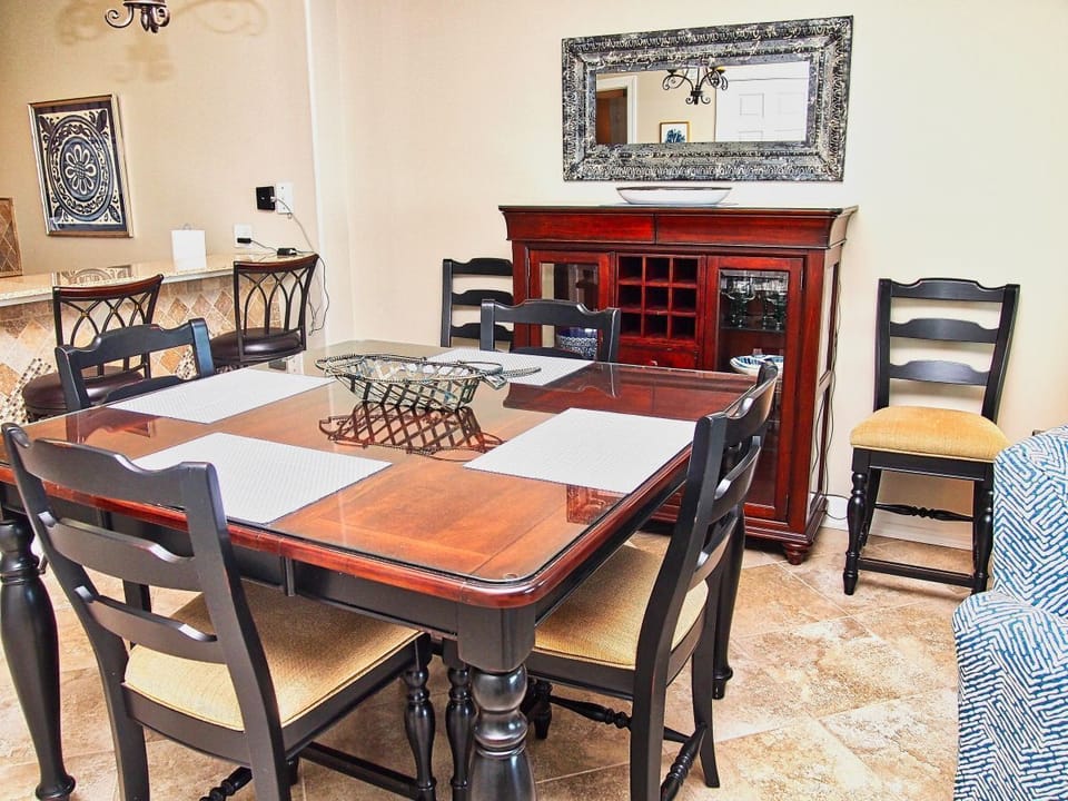 Dining area