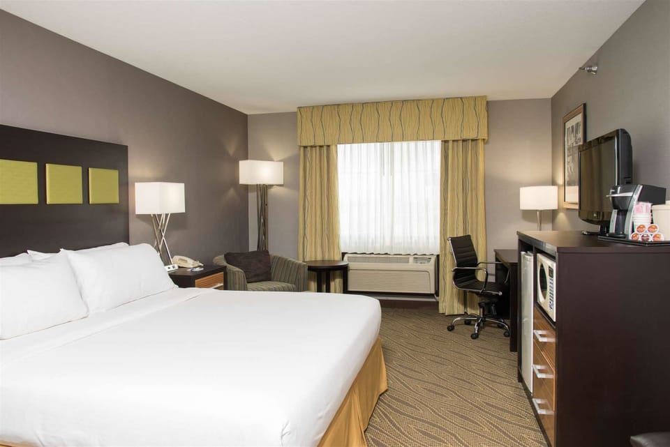 Standard Room, 1 King Bed | Desk, iron/ironing board, free cribs/infant beds, rollaway beds