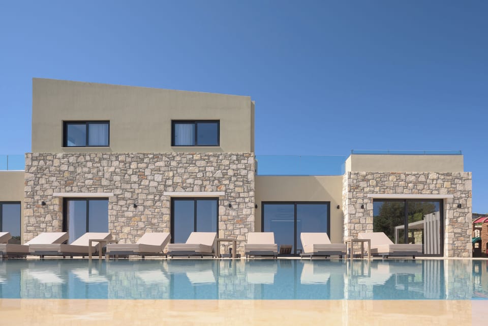 A Design Masterpiece – Experience the unique architecture of Elia villa.