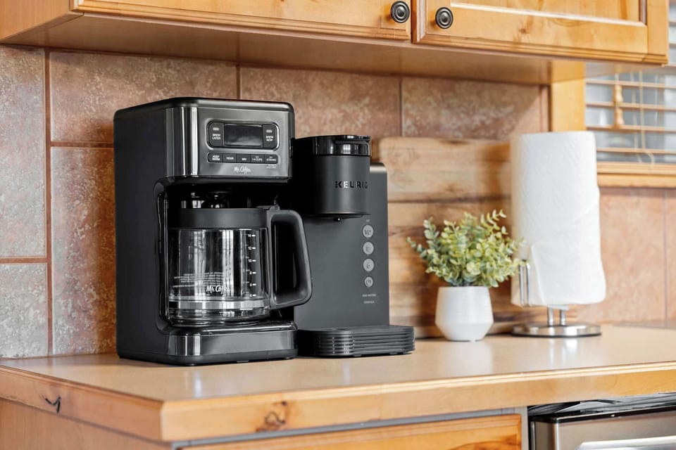 We provide both a Keurig and regular coffee pot for all your coffee lovers!