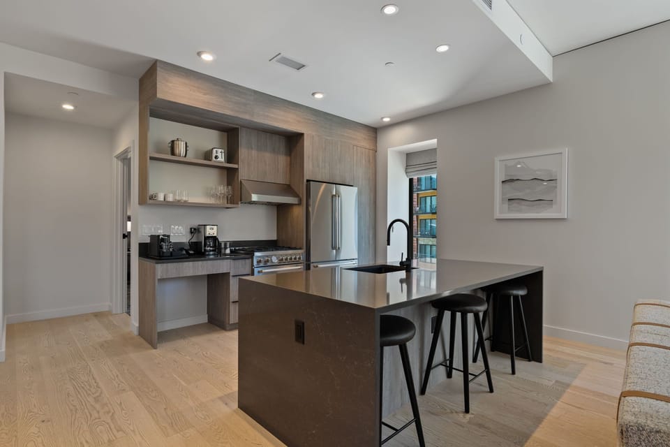 Kitchen | Canyons Village Retreat in Park City, Utah by Luxus Vacation Properties
